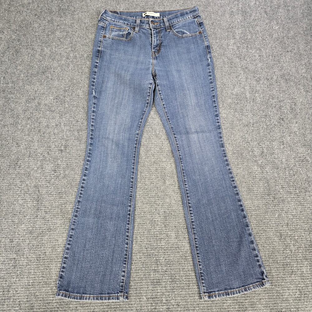 Levi’s 515 Boot Cut Jeans Womens 6M 29x31 Blue Stretch Denim Mid Rise